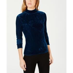 Bar III Womens Font Mock Neck Sweater Size XL